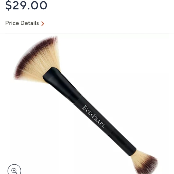❤HOST PICK❤EVE PEARL 204 Dual Fan Highlight Brush (NEW) - Picture 1 of 7